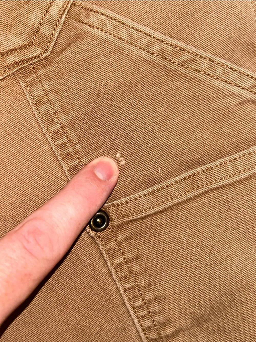 Duluth Trading Co Mens Flex Fire Hose Work Pants Brown 46x32 (29) Relaxed Fit